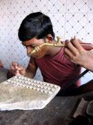 インドの工房・職人の写真