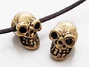 スカルの真鍮ビーズ Skull MetalBeads