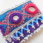 アフガニスタン古布 ビーズ刺繍古布 パシュトゥン族の古布